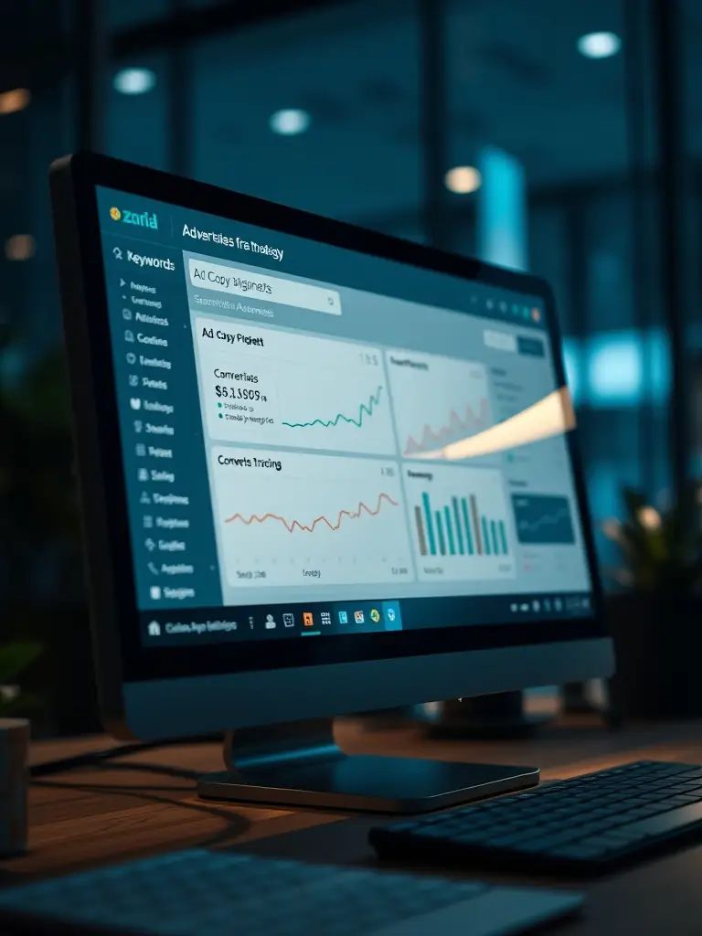 An image of a digital advertisement being displayed on a website, with an overlay illustrating how 'Targeting Cookies' track browsing habits to deliver relevant and personalized ads.